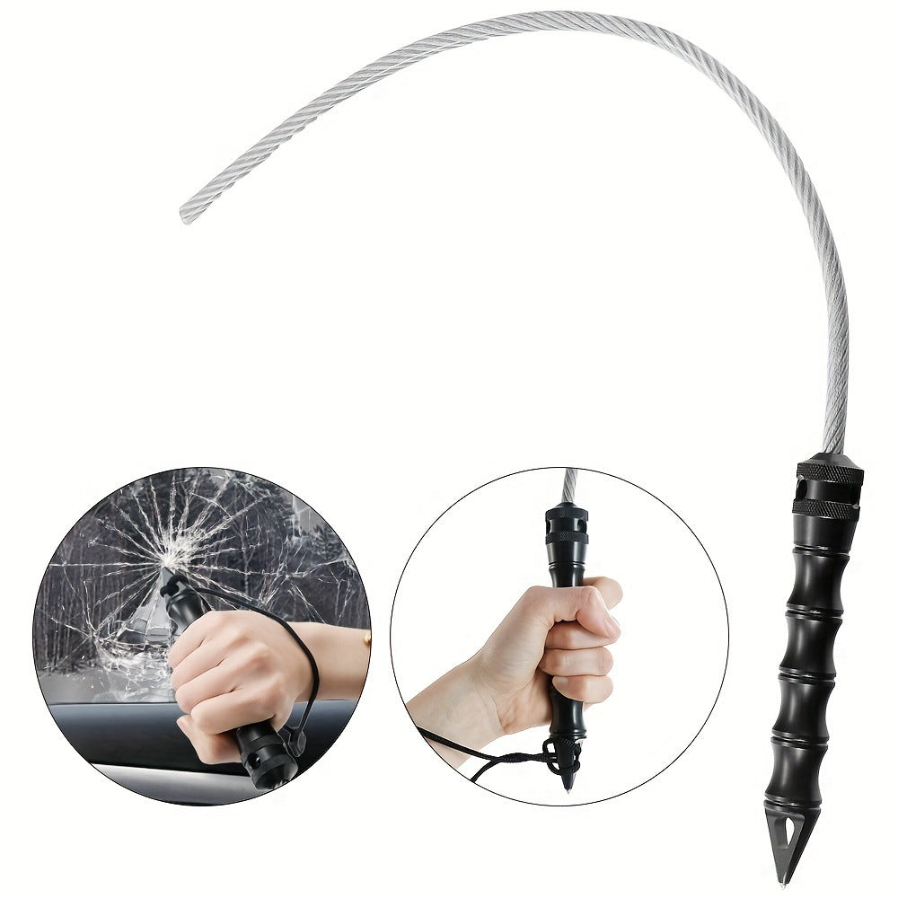 tent whip Self Defense Tactical Whip Stinger Legal Aluminium Alloy – Cakra EDC Gadgets