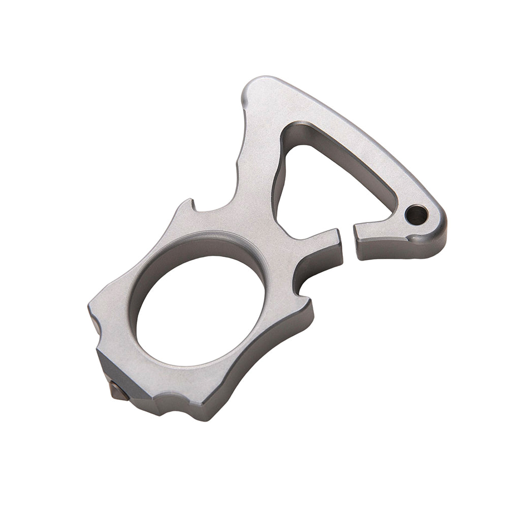 Full Stainless Steel Single Finger Knuckle Duster – Cakra