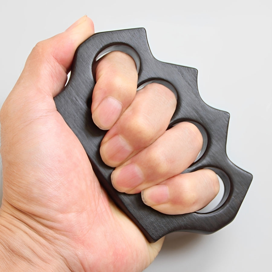 Black Wooden Knuckles