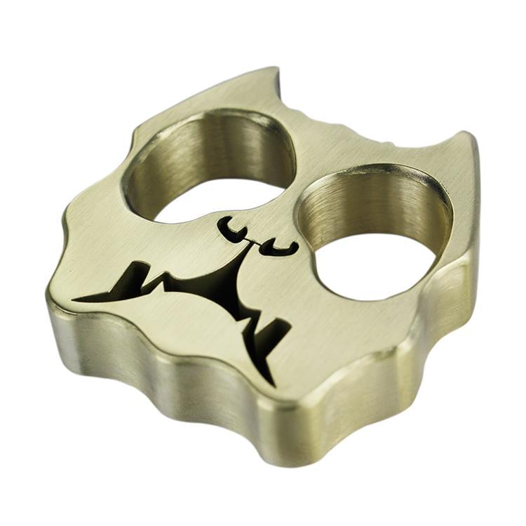 15mm Ultra-Thick Bulldog Real Brass Knuckles Self Defense – Cakra