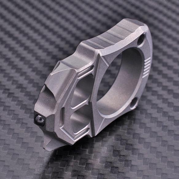Titanium Alloy Brass Knuckles Self Defense Cakra EDC Gadgets