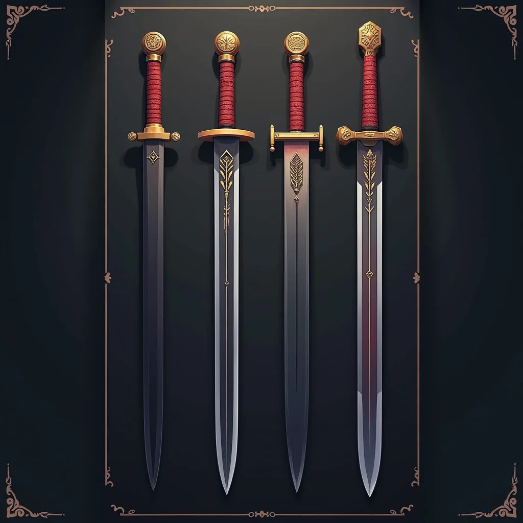 Top Blade Animation Anime Swords Collection Guide Top Blades | Cakra EDC Gadgets