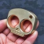 Bring a Big Punch to Your Defense with Classic Brass Knuckles - Cakra EDC Gadgets