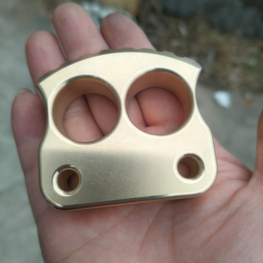 Afrankart DFK 2 Finger Brass Knuckles Knuckle Duster -Cakra EDC Gadgets
