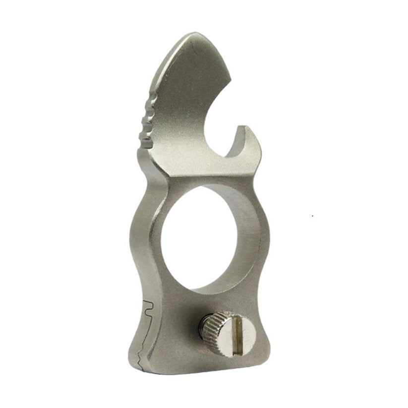 2019 New 3 In 1 Single Finger Brass Knuckle Slingshot Cakra EDC Gadgets