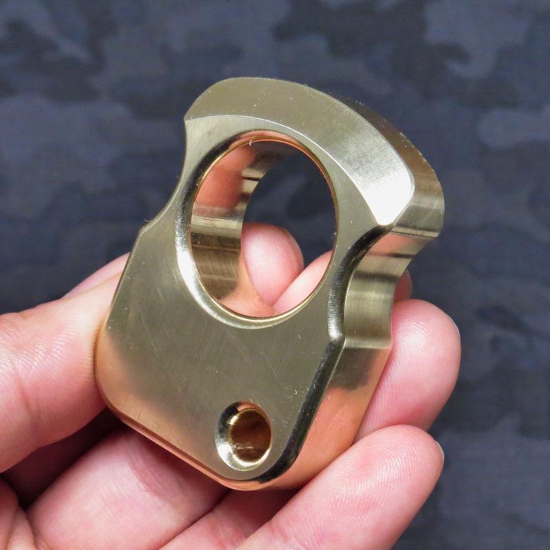 Metal Rings Knuckles 2022 Type 1000 Non Lethal Real Brass Knuckles Ring – Cakra EDC Gadgets