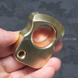 2022 Type 1000 Non Lethal Real Brass Knuckles Ring