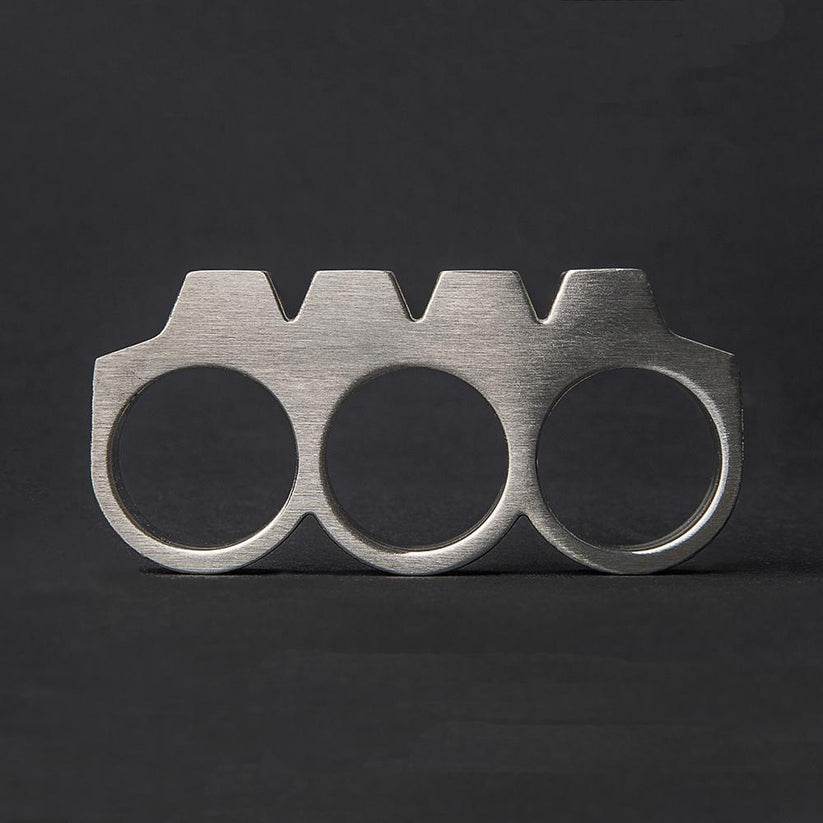 Brass Knuckles Paperweight Cakra EDC Gadgets