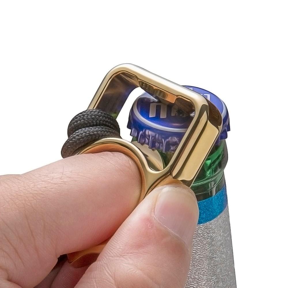 2023 New Brass Knuckle Bottle Opener Cakra EDC Gadgets
