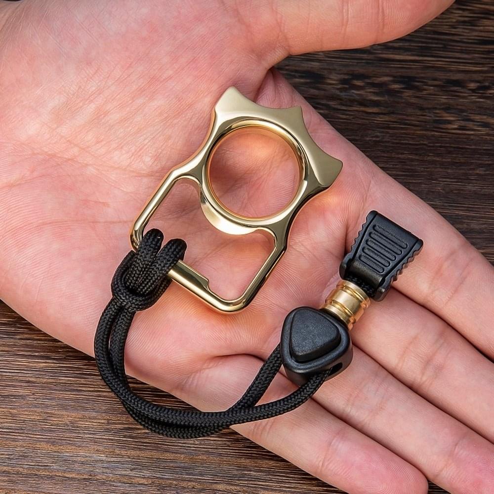 2023 New Brass Knuckle Bottle Opener Cakra EDC Gadgets