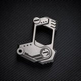 Knuckles EDC en alliage de titane C70 Wasteland - Gadgets Cakra EDC 