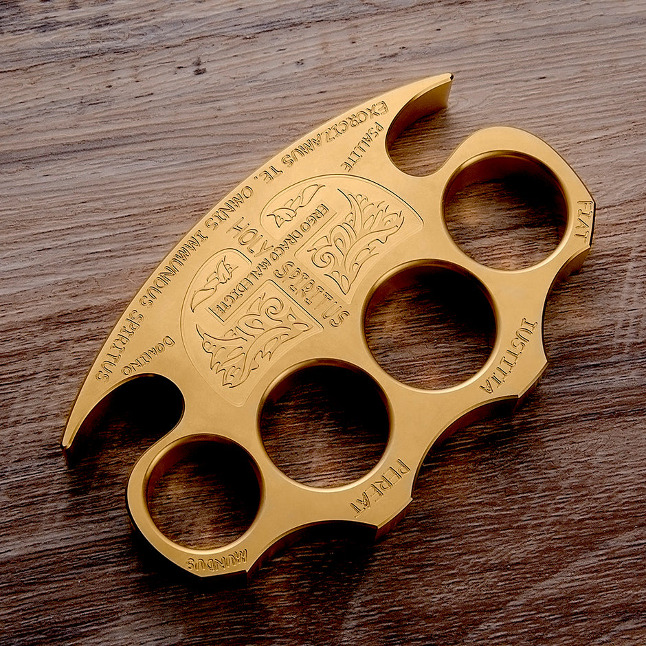 Four Knuckles Four Finger Brass Knuckles – Cakra EDC Gadgets