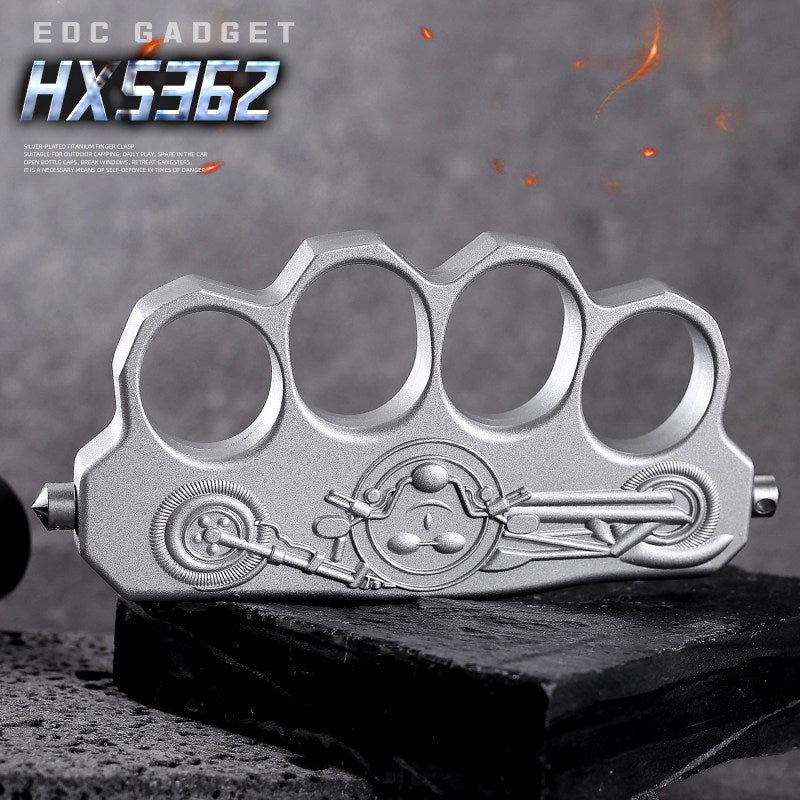 2026 New HX5362 Zinc Alloy EDC Knuckles For Self Defense