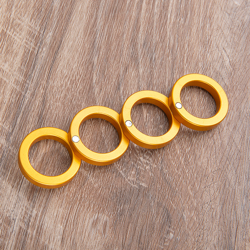 Light Aluminium Folding Brass Knuckles Self Defense