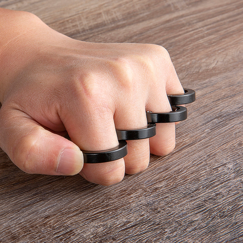 Light Aluminium Folding Brass Knuckles Self Defense