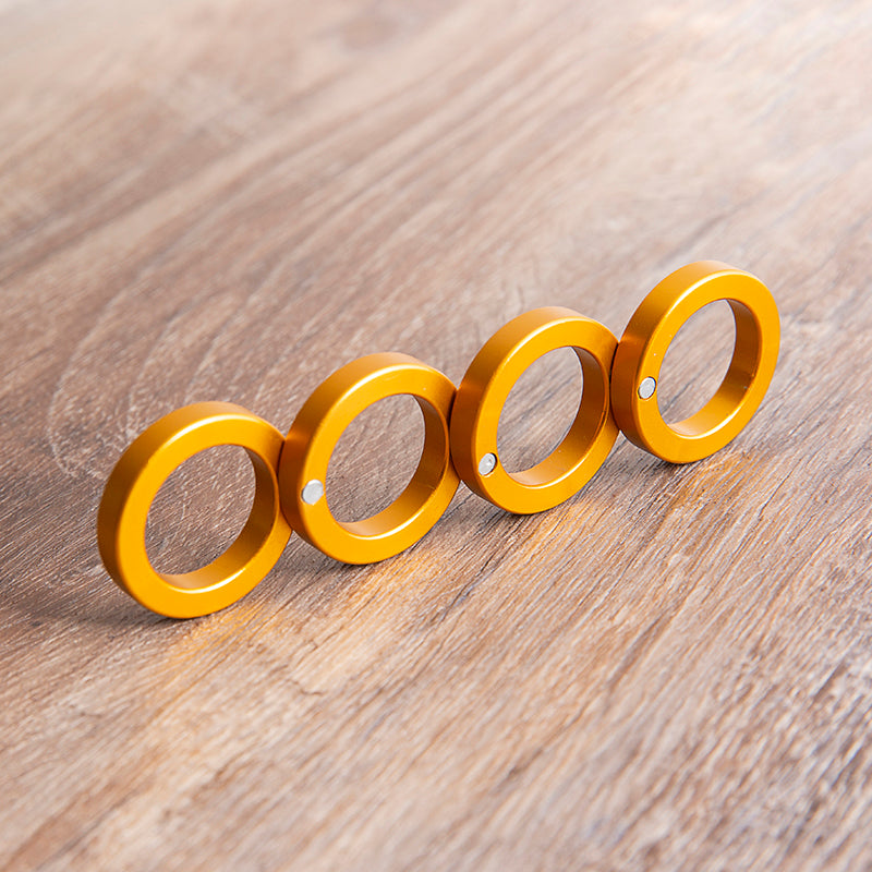 Light Aluminium Folding Brass Knuckles Self Defense