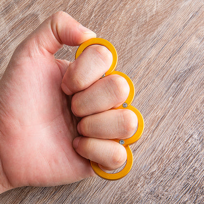 Light Aluminium Folding Brass Knuckles Self Defense