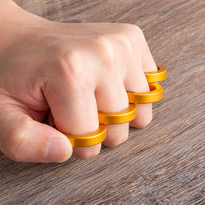 Light Aluminium Folding Brass Knuckles Self Defense