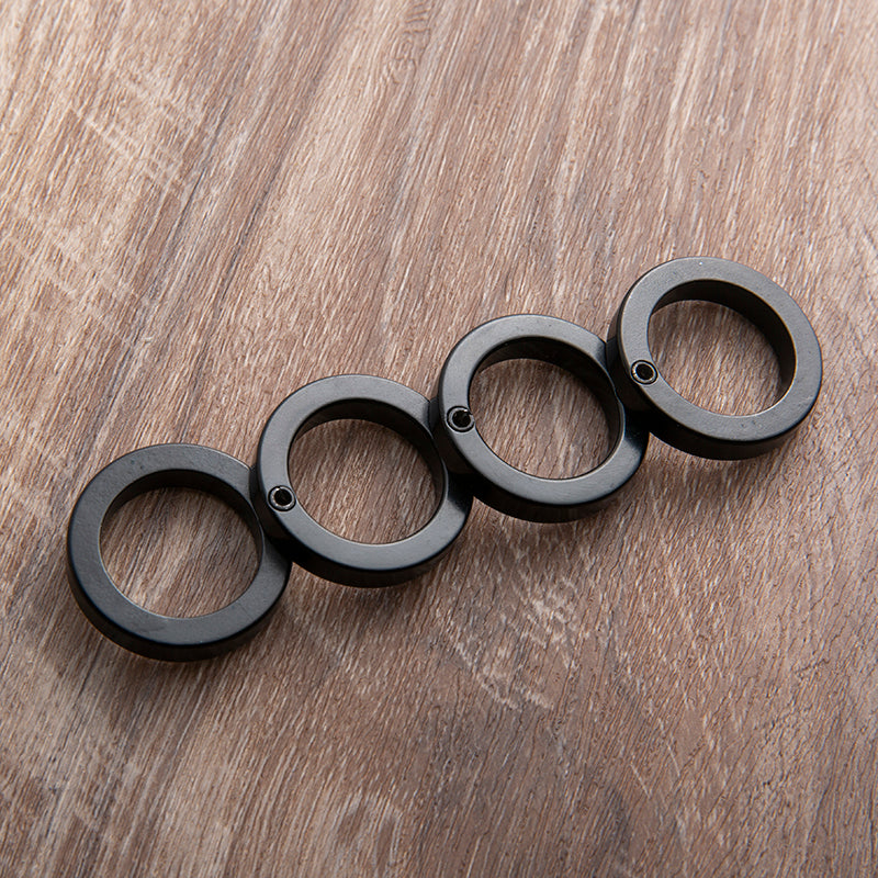 Light Aluminium Folding Brass Knuckles Self Defense