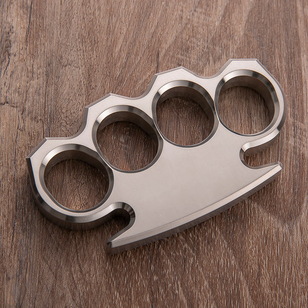 Metallic Knuckles 2025 New Classic Stainless Steel 4 Finger Metal Knuckles – Cakra EDC ...