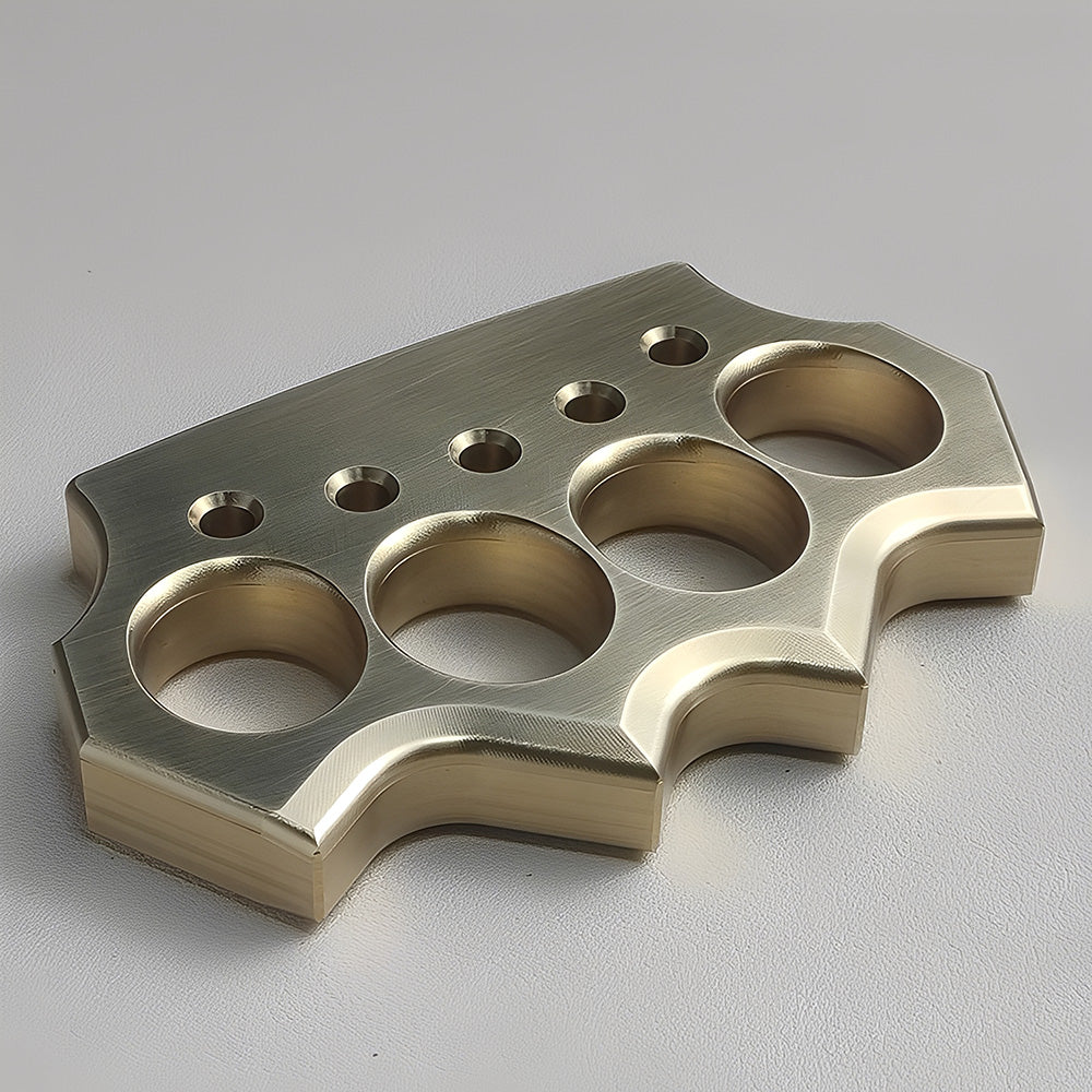 2023 New Brass Self Defense Knuckles Four Finger