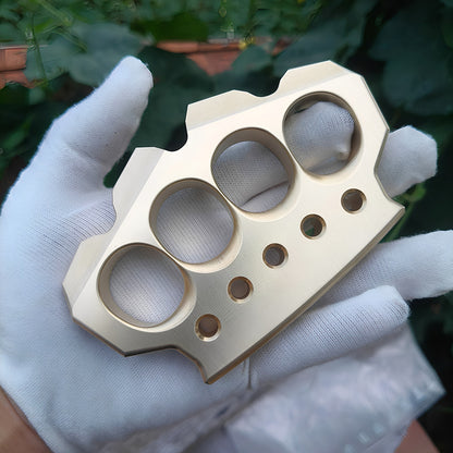 2023 New Brass Self Defense Knuckles Four Finger