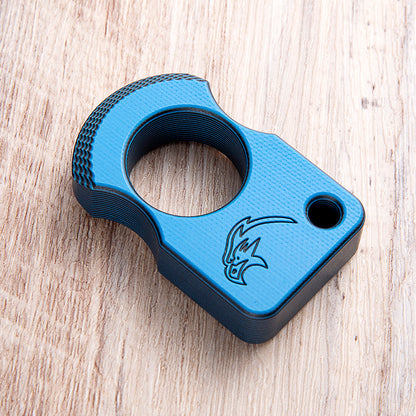 Single Finger G10 Fiberglass Plastic Brass Knuckles