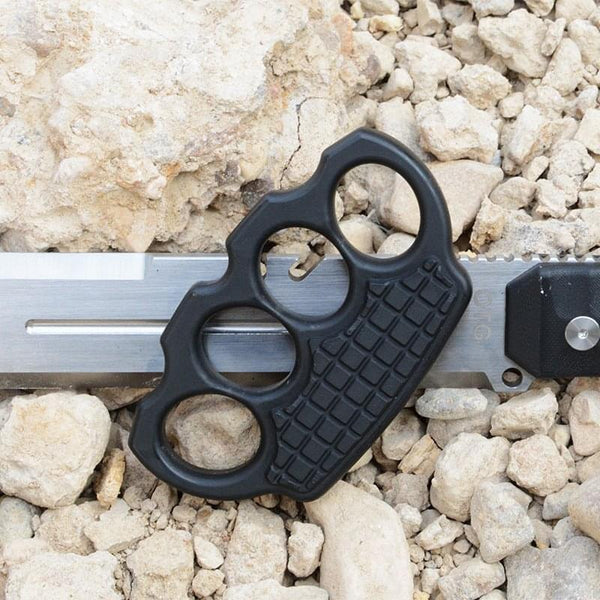 2022 New Polymer Full Finger Brass Knuckles Self Defense - Non