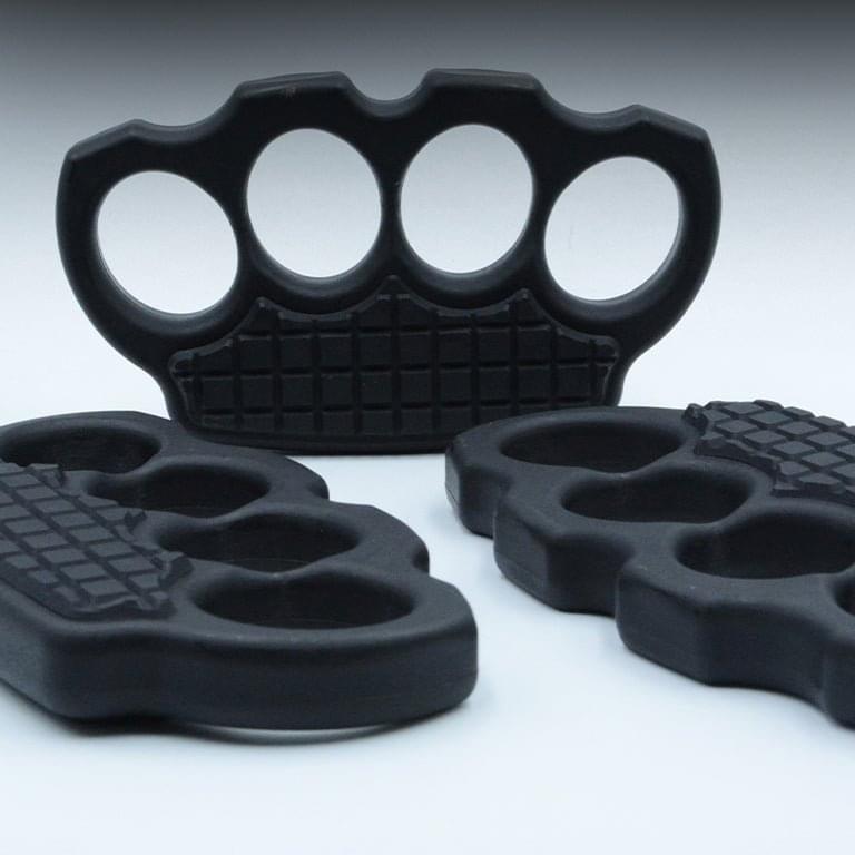 2022 New Polymer Full Finger Brass Knuckles Self Defense - Non