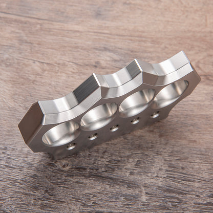 Real Stainless Steel Spiked Knuckles