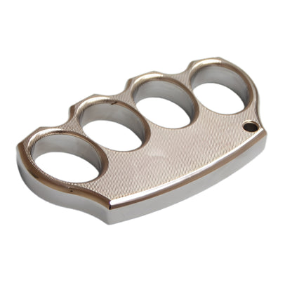 304 Stainless Steel Striped Style Self Defense Brass Knuckles