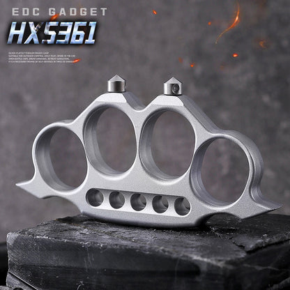 2026 New HX5361 Zinc Alloy Self Defense Brass Knuckles