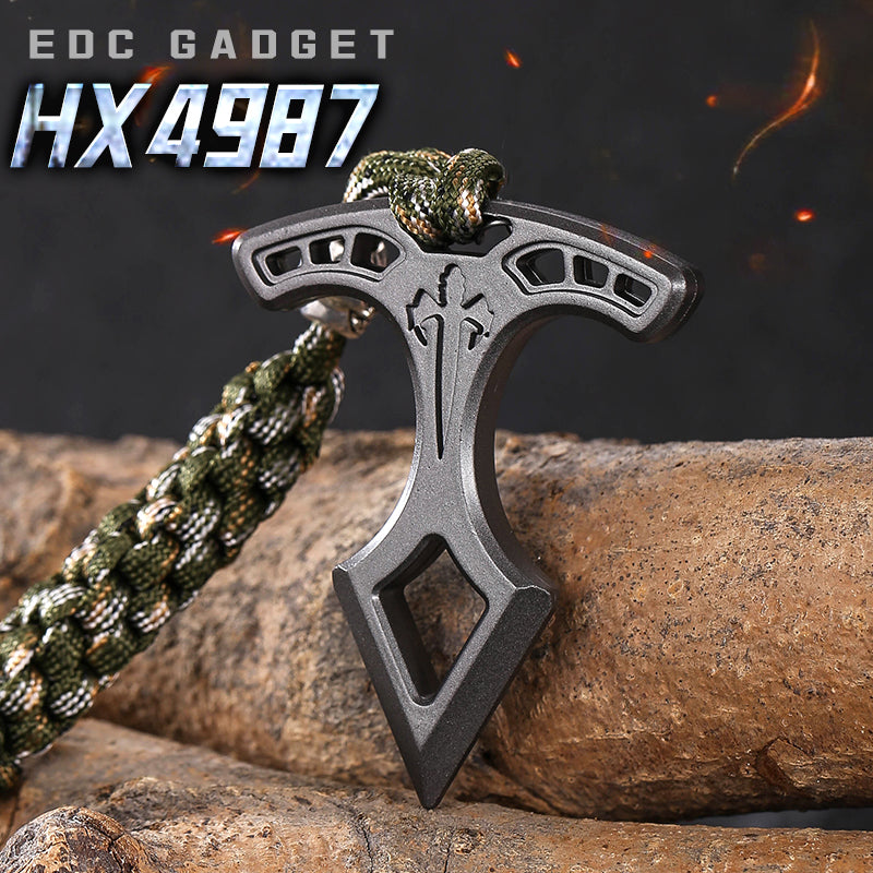 デパート 送料無料 HX4987 Zinc Gadgets EDC Cakra – Knuckles Spiked Single Alloy 小物