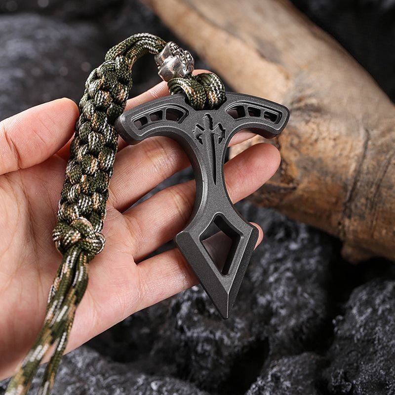 HX4987 Zinc Alloy Single Spiked Knuckles – Cakra EDC Gadgets