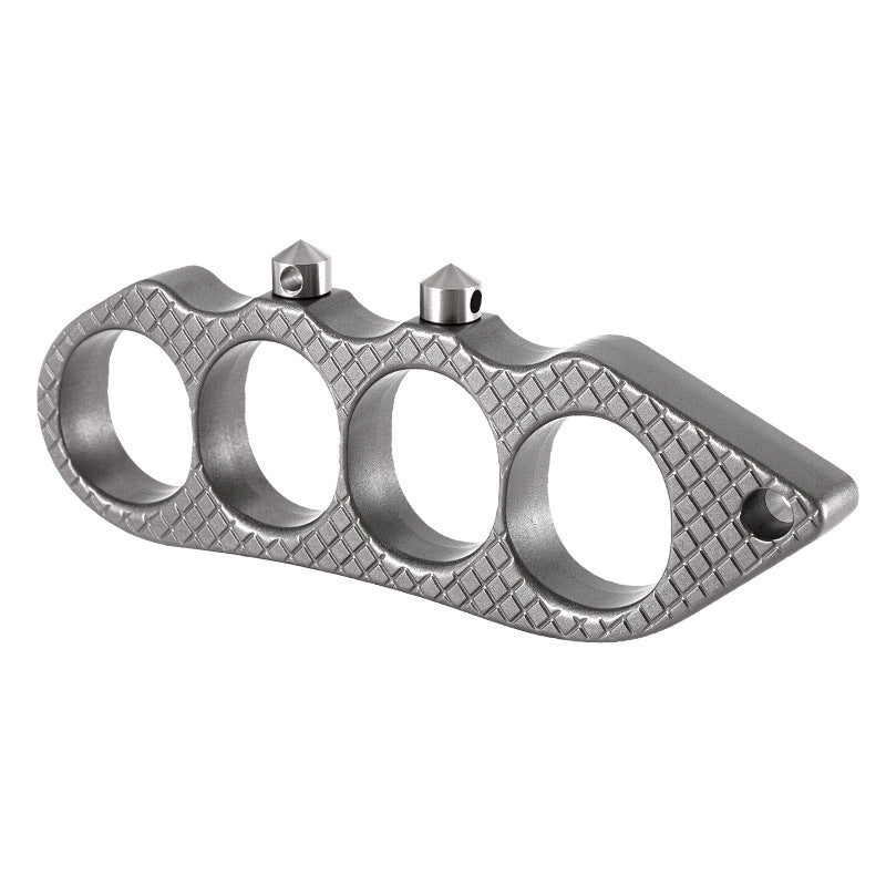 New HX5476 Zinc Alloy Spiked Brass Knuckles
