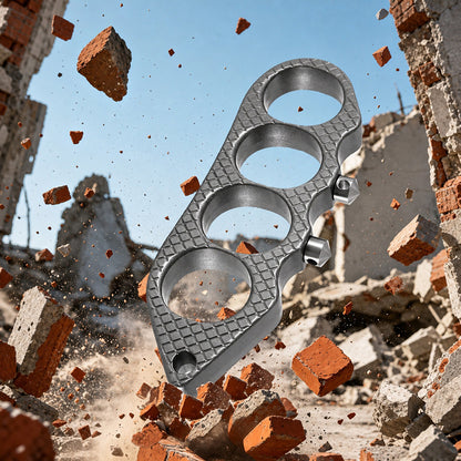 New HX5476 Zinc Alloy Spiked Brass Knuckles
