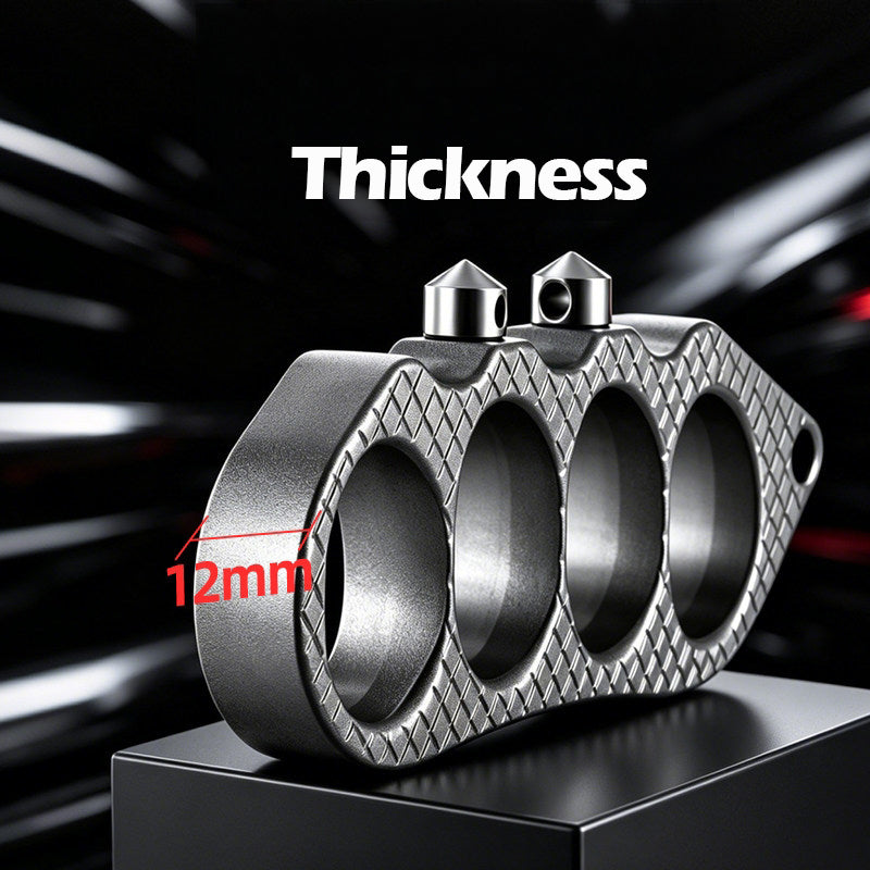 New HX5476 Zinc Alloy Spiked Brass Knuckles