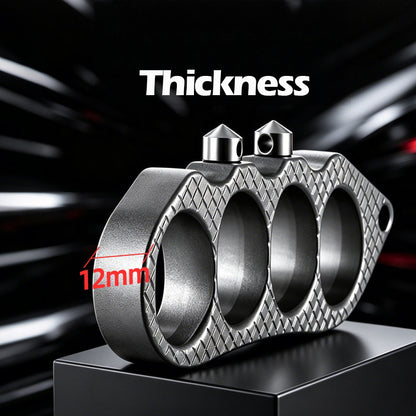 New HX5476 Zinc Alloy Spiked Brass Knuckles