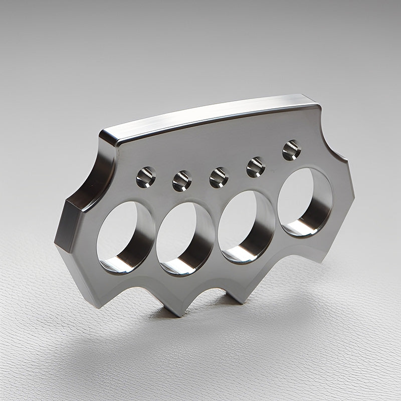 Real Stainless Steel Spiked Knuckles