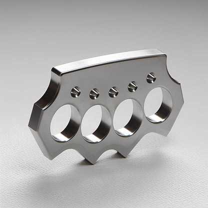 Real Stainless Steel Spiked Knuckles