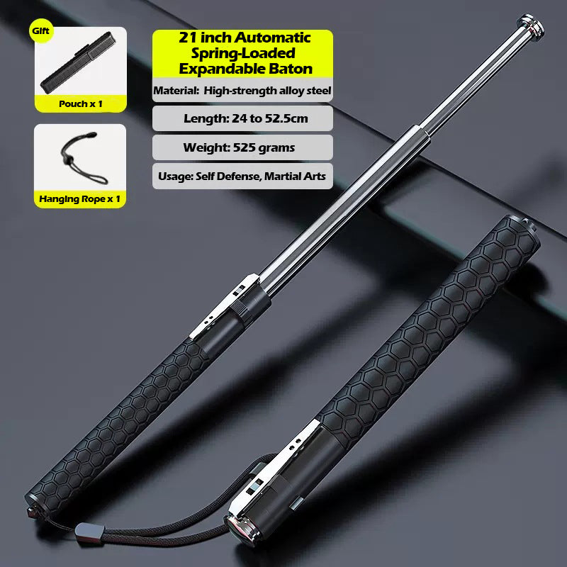 2026 New Automatic Spring-Loaded Expandable Baton
