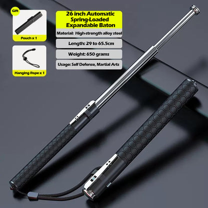 2026 New Automatic Spring-Loaded Expandable Baton