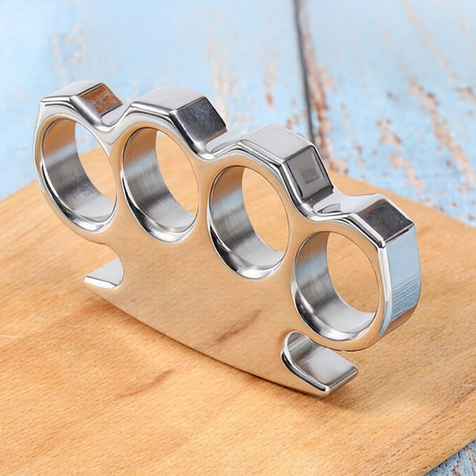 Mirror Finish Stainless Steel Real Brass Knuckles