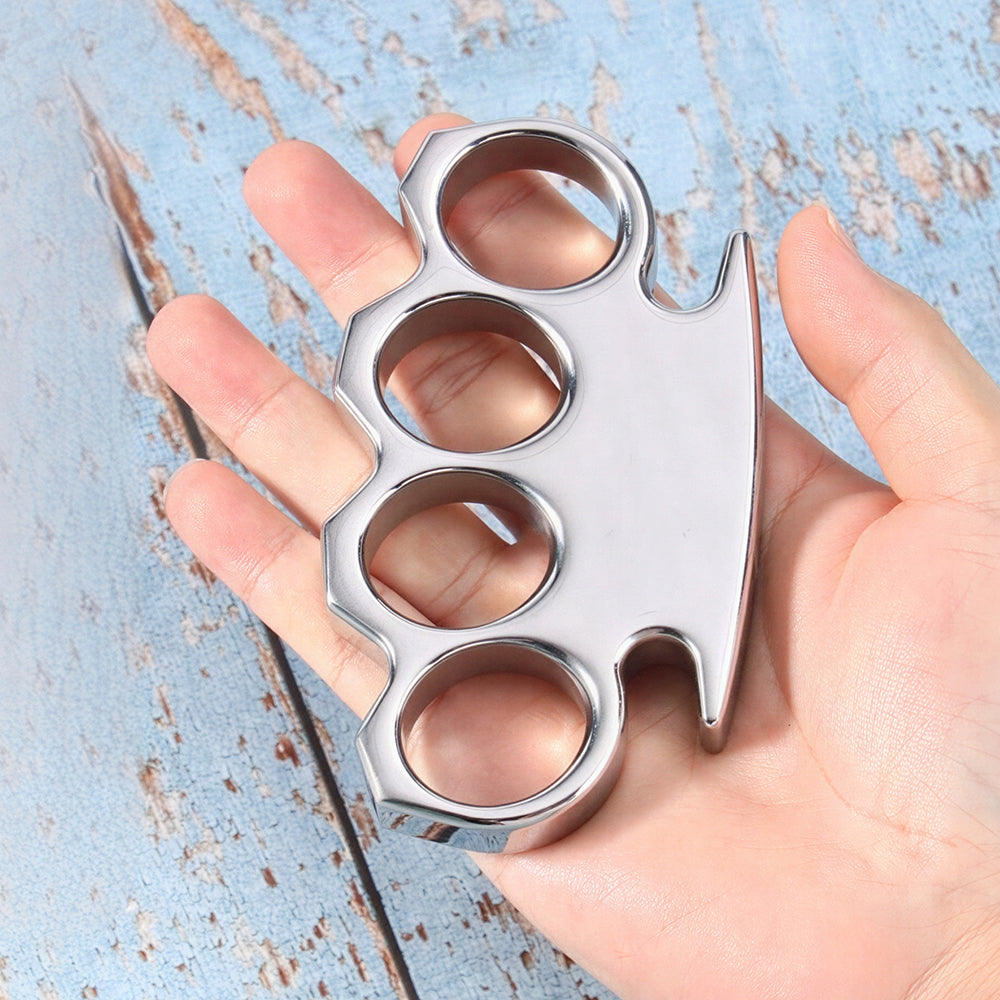 Mirror Finish Stainless Steel Real Brass Knuckles