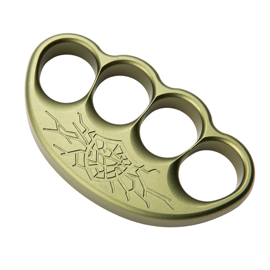 Green Lightning 6061 Aluminium Thick Brass Knuckles