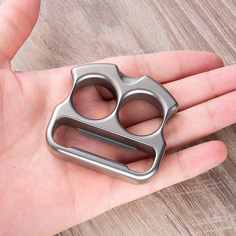 Titanium 2 Finger Knuckle Bottle Opener