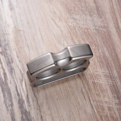 Titanium 2 Finger Knuckle Bottle Opener