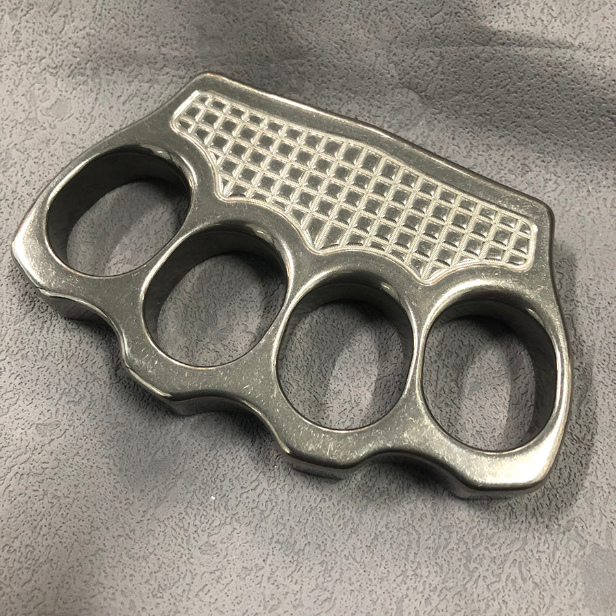 Crown Stonewash Full Titanium Brass Knuckles