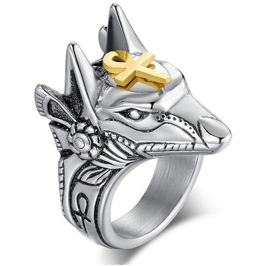 Anubis Full Stainless Steel Self Defense Ring