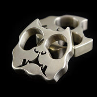 15mm Ultra-Thick Bulldog Real Brass Knuckles Self Defense
